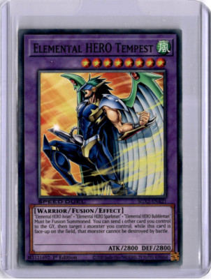 #SGX2-ENA21 - ELEMENTAL HERO TEMPEST  - SPEED DUEL GX - YU-GI-OH-image