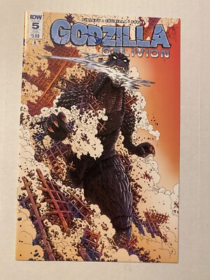 GODZILLA: OBLIVION #5 NM 9.4 SUBSCRIPTION VARIANT COVER ART IDW COMICS-image