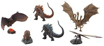 Used Art Spirits Gekizo Series Godzilla 2019 Non-Scale Pvc/Abs Colored Trading F-image