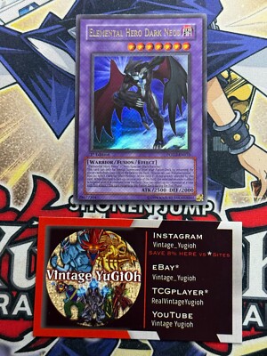 Yugioh Elemental Hero Dark Neos POTD-EN033 1st Edition Ultra Rare NM-image