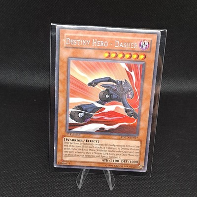 YUGIOH DESTINY HERO DASHER ULTIMATE RARE 1ST EDITION MP | POTD-EN017-image