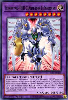 Yu Gi Oh! Elemental HERO Shining Flare Wingman BLC1-EN139 Common-image