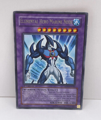 Yu-Gi-Oh! Elemental Hero Marine Neos Tactical Evolution TAEV-EN041 1st Edition-image