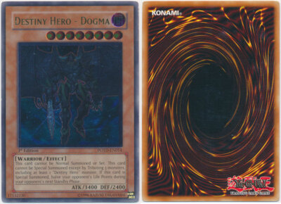 Yu-Gi-Oh! - Destiny Hero - Dogma (Ultimate Rare)  - Power of the Duelist -image