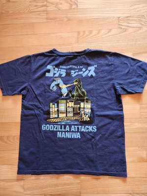 Men's T'shirt Studio D'artisan Godzilla GZ-016 Short-sleeved XL Made in Japan-image