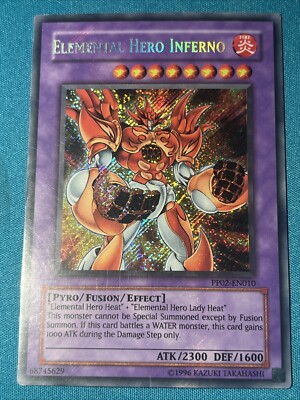 Elemental Hero Inferno PP02-EN010 Premium Pack 2 Unlimited-image