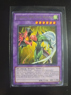 YUGIOH ELEMENTAL HERO FLAME WINGMAN RYMP-EN016 1ST RARE (NM)-image
