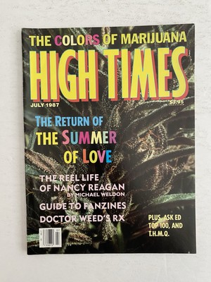 HIGH TIMES MAGAZINE JULY 1998 #275 VINTAGE VTG  Potzilla Godzilla-image