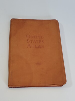 Leatherbound United States Atlas 1992-image