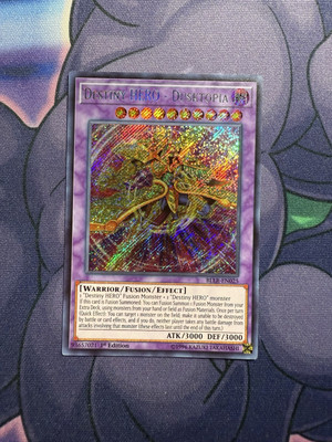 Destiny HERO - Dusktopia - BLLR-EN025 - Secret Rare 1st Edition x1 - Near Mint-image