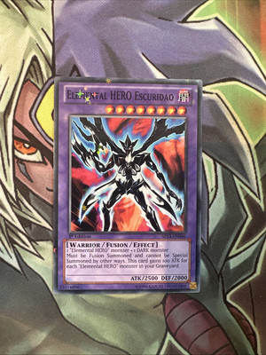 SP13-EN046 Elemental Hero Escuridao Starfoil Rare 1st Edition NM Yugioh Card-image