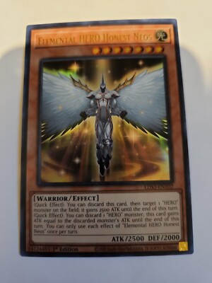 Yugioh LDS3-EN102 Elemental Hero Honest Neos Ultra in hand-image