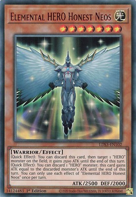 YGO LDS3-EN102 RED/UR Elemental HERO Honest Neos LDS3-EN102 Yu-gi-oh-image