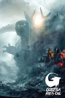 Godzilla Minus One Movie Poster Fan Gift-image