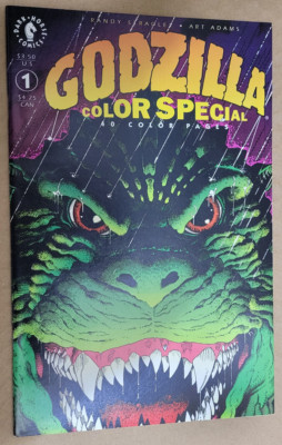 Godzilla Color Special 1 Dark Horse Comics Art Adams Free Shipping-image
