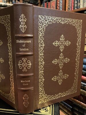 Easton Press: SHAKESPEARE OF LONDON: CHUTE: JOHN HOUSEMAN FOREWORD: STRATFORD-image