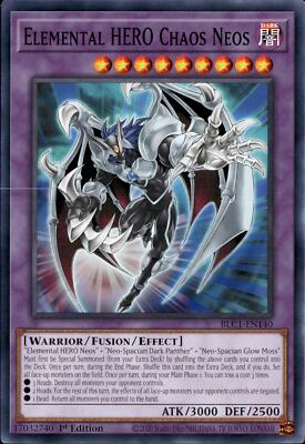 Yu-Gi-Oh! Elemental HERO Chaos Neos BLC1-EN140 Common 1st Edition NM-image