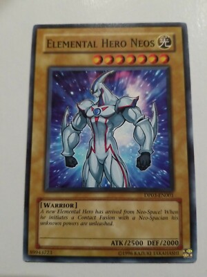 YUGIOH Elemental Hero Neos DP03-EN001 89943723-image