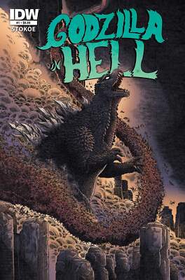 Pre-Order Godzilla 70th Anniversary Foil Classics: Godzilla In Hell #1 Cover A (-image