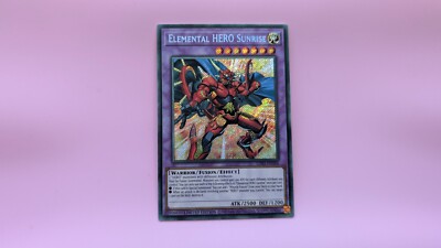 Yugioh Elemental HERO Sunrise	LDS3-EN104	Limited Edition	Secret rare-image