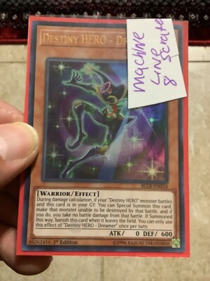 Yugioh - DESTINY HERO DREAMER - BLLR-EN024 - ULTRA RARE - 1st Ed.-image