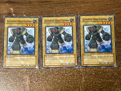 Yugioh *Elemental Hero Clayman X3 (HP) Common* The Lost Millennium SOI-EN014-image