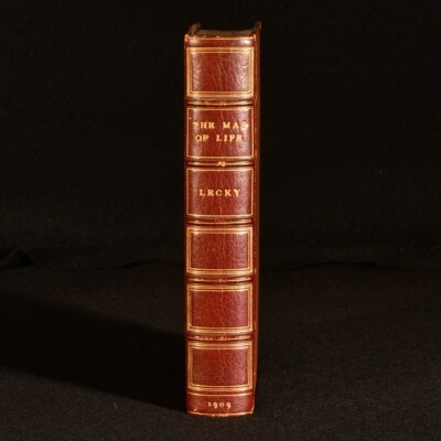 1909 The Map of Life William Edward Hartpole Lecky Hatchards Binding-image