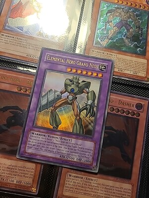 YuGiOh ELEMENTAL HERO GRAND NEOS STON-EN035 Ultra Rare -image
