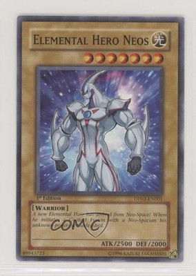 2007 Yu-Gi-Oh! Jaden Yuki 2 Duelist Pack 1st Edition Elemental HERO Neos 0b3-image