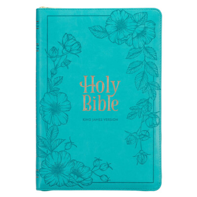 KJV Holy Bible, Thinline Large Print Faux Leather Red Letter Edition Thumb-image