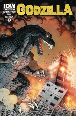Godzilla 70th Anniversary Foil Classics: Godzilla #1 Cover A (Adams)-image