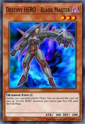 Destiny HERO - Blade Master POTD-EN015 Yugioh-image