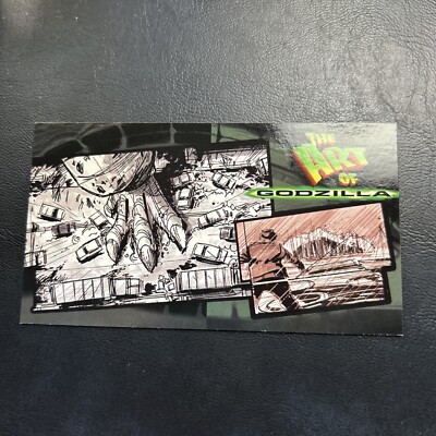 Jb16 Godzilla The Movie Supervue 1998 #45 Invading The Aisle Of Manhattan Art Of-image