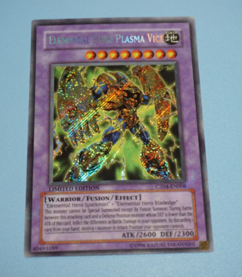 Yu-Gi-Oh Elemental Hero Plasma Vice Limited Edition CT04-EN006-image