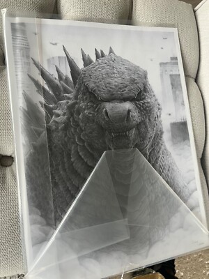 Godzilla Vs Kong Sketch Print 12x16 Pablo Olivera (RARE) Bottleneck Gallery-image