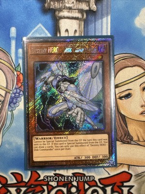 Destiny HERO - Disk Commander - RA03-EN176 - Platinum Secret Rare -image