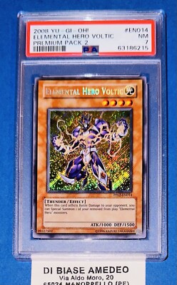 PSA 7 ELEMENTAL HERO VOLTIC PP02-EN014 PREMIUM PACK 2 ENGLISH 2008-image