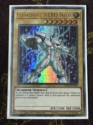 ( ELEMENTAL HERO NEOS ) - Ultra Rare - DUPO-EN102 - NM - Yu-Gi-Oh Duel Power-image