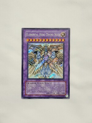 YUGIOH Elemental Hero Divine Neos Unlimited CSOC-EN098 Secret LP-image