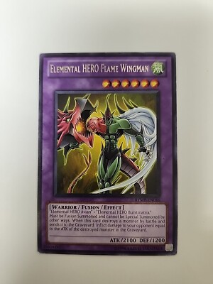 Yugioh! Elemental HERO Flame Wingman RYMP-EN016 1st Edition NM-image