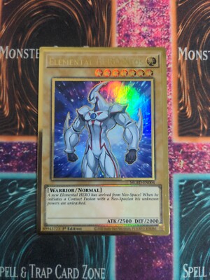 Yu-Gi-Oh! Elemental HERO Neos   MGED-EN004 Premium Gold Rare 1st Edition NM-image