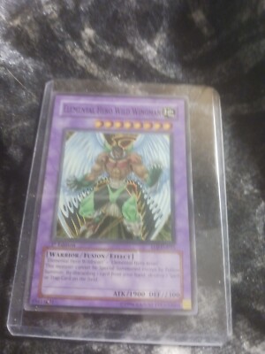 Yu-Gi-Oh! TCG Elemental Hero Wild Wingman EOJ-EN035 1st Edition-image