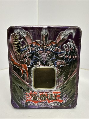 YUGIOH DESTINY HERO PLASMA COLLECTABLE TIN EMPTY-image