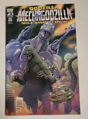 Godzilla: Mechagodzilla 50th Anniversary 05/2024 VF+ Cover A IDW PUBLISHING -image