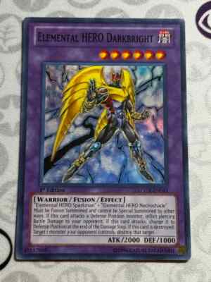 Elemental HERO Darkbright - LCGX-EN063 - Super Rare (NM) Yugioh-image