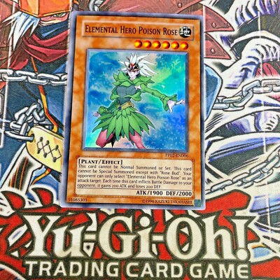 *** Elemental Hero Poison Rose *** PP02-EN006 | SUPER Unlimited Ed | YuGiOh! NM-image