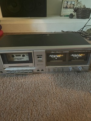Fisher Studio Standard Stereo Cassette Deck Model CR-110 WORKS WELL VTG 1980s-image
