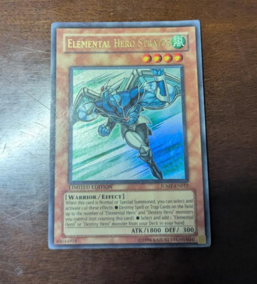 Elemental Hero Stratos |  LIMITED EDITION | JUMP-EN012-image