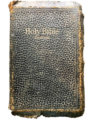 1924-? BIBLE Holman Pronouncing Edition Leather Illustrated Maps Helps RARE-image