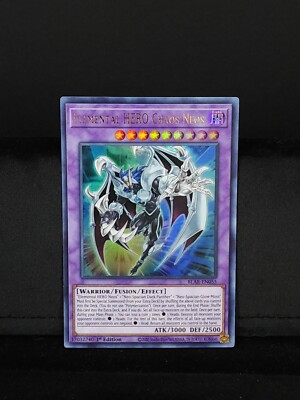 YuGiOh Elemental HERO Chaos Neos BLAR-EN055 1st Ed Ultra Rare -image